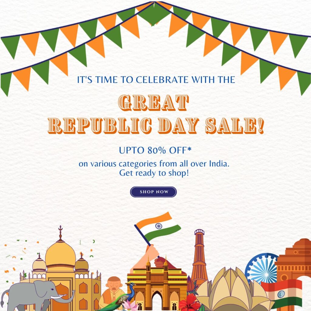 The Great Republic Day Sale 2025 is here! Don’t miss the chance to grab amazing deals on gadgets, apparel, and home appliances—all under ₹1,000.