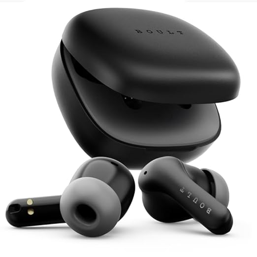 Boult K10 Wireless Bluetooth Earbuds: 50H Playtime, Clear Calls & Gaming-Ready