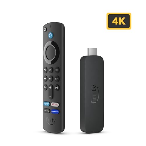 Amazon Fire TV Stick 4K. Enjoy 4K Ultra HD streaming