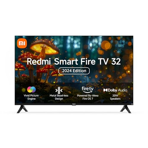 Redmi Smart TV 32 Inch with stunning HD Ready display, Fire TV OS