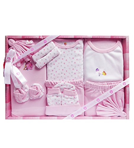 Mini Berry 13 Piece Clothing Set for Newborn – A Must-Have Baby Gift Set!