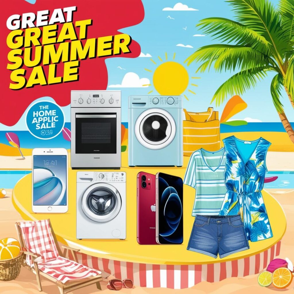 Best Kitchen Appliances to Buy During the sale,Great Summer Sale 2025 – Mega Discounts