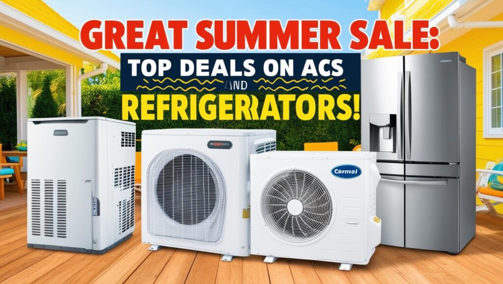 Best Air Conditioners and Refrigerators to Buy in Summer Sale 2025 – Top Cooling Deals