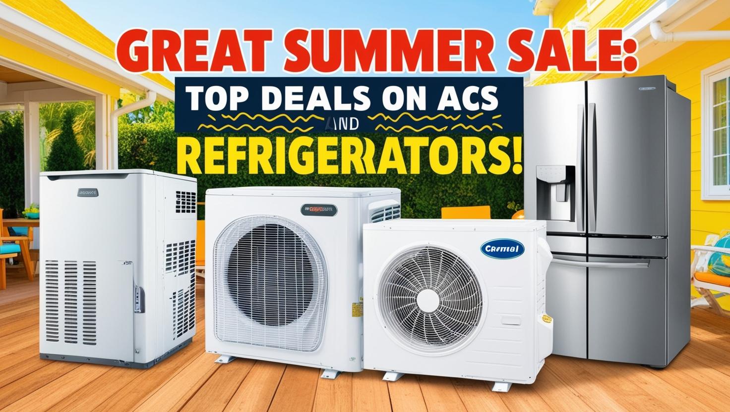 Best Air Conditioners and Refrigerators to Buy in Summer Sale 2025 – Top Cooling Deals