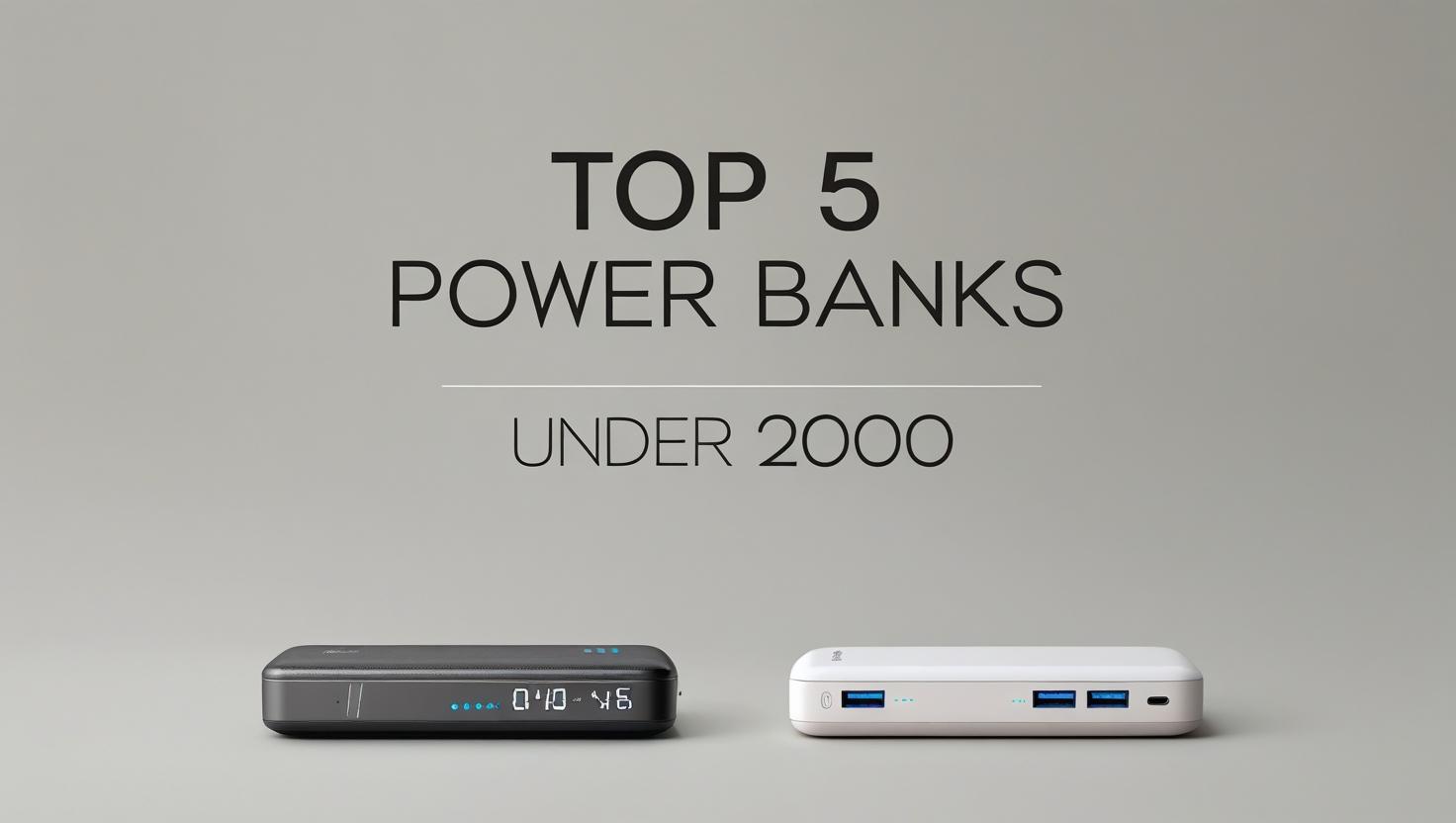 Stay Powered: Best Powerbank Under 2000 in India