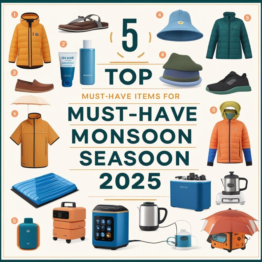 Top Monsoon Travel Essentials You Shouldn’t Travel