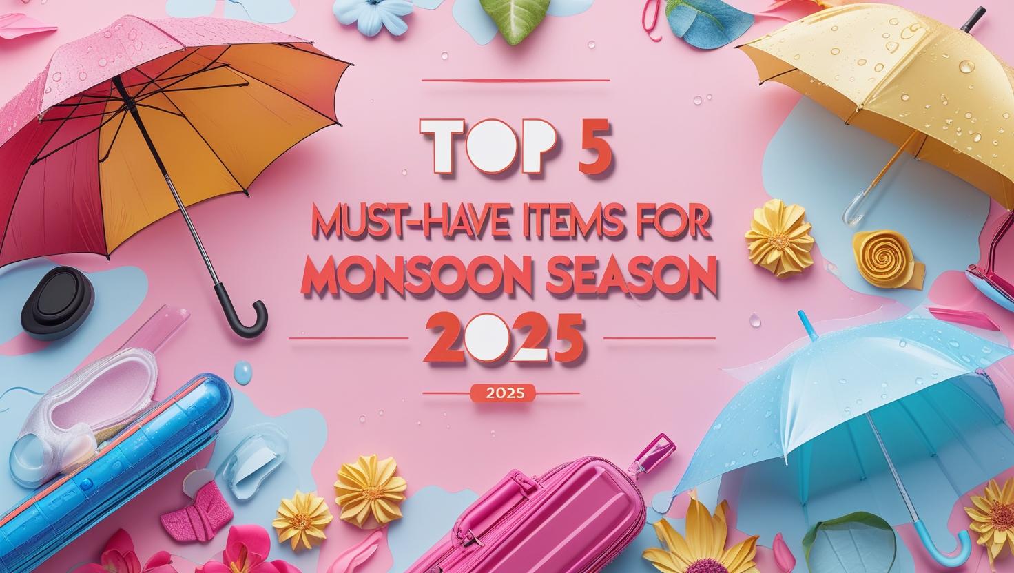 Top Monsoon Travel Essentials You Shouldn’t Travel