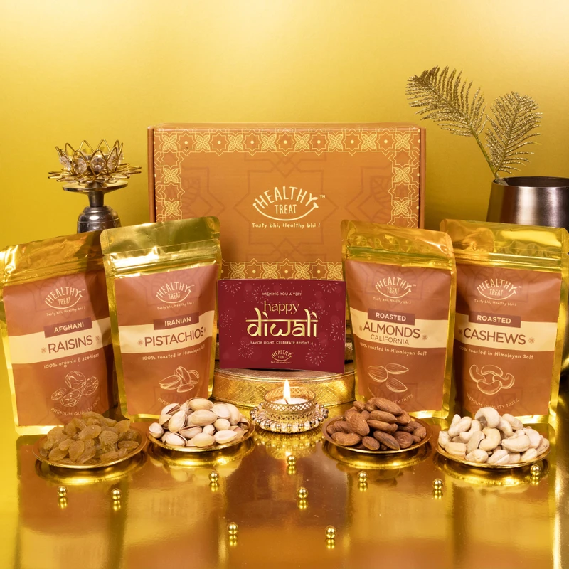 Healthy Treat Heavenly Nut Mix Diwali Gift Hamper