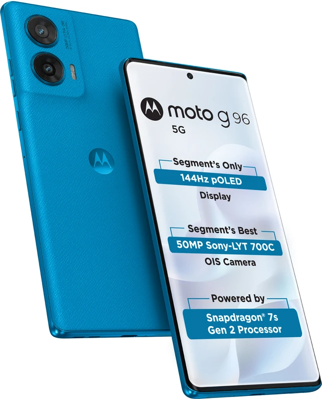 MOTOROLA G96 5G Smartphone | Fast & Smooth