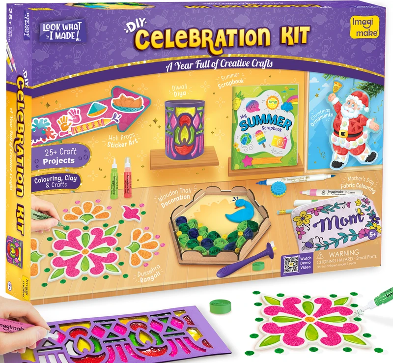 Imagimake Celebration Kit | Creative Party & Art Kit