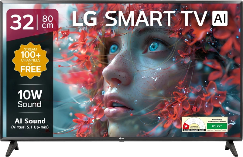 LG 32-Inch HD Smart TV | Smart WebOS TV