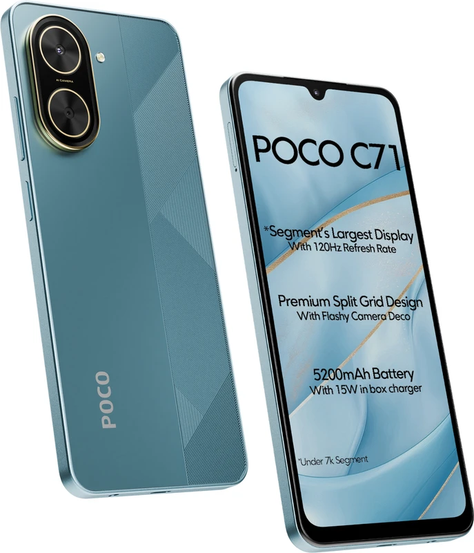 POCO C71 phone | Budget Android Phone
