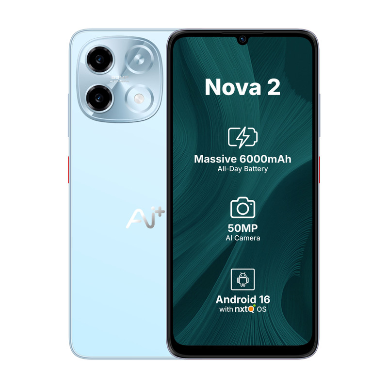 Ai+ Nova 2 5G (Blue, 128 GB)(6 GB RAM)