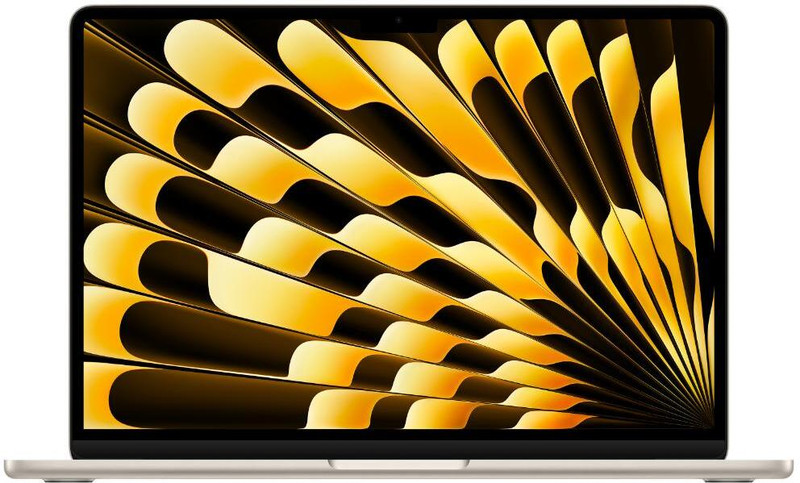 Apple MacBook Air Apple M3 - (16 GB/512 GB SSD/macOS Sonoma) MXCU3HN/A(13 Inch, Starlight, 1.24 Kg)