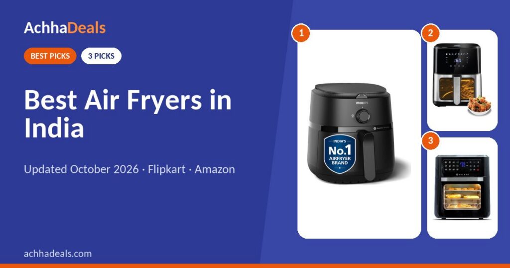 Best Air Fryers in India (October 2026)