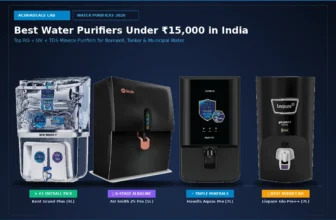 Best Water Purifiers Under ₹15,000 in India (2026): Top RO + UV + TDS Mineral Purifiers for Borewell & Tanker Water
