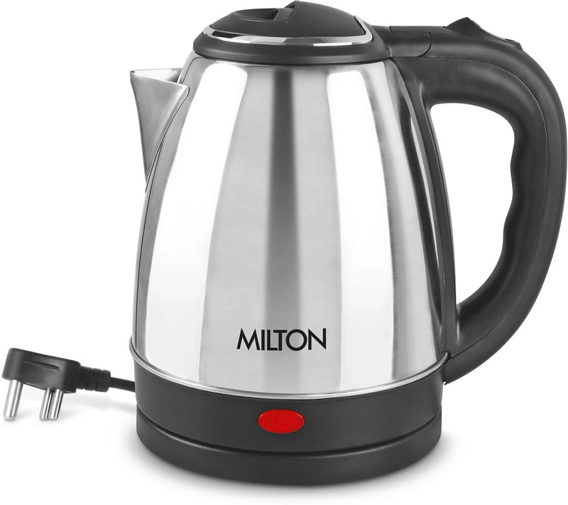 MILTON GO ELECTRO Electric Kettle(2 L, Silver)