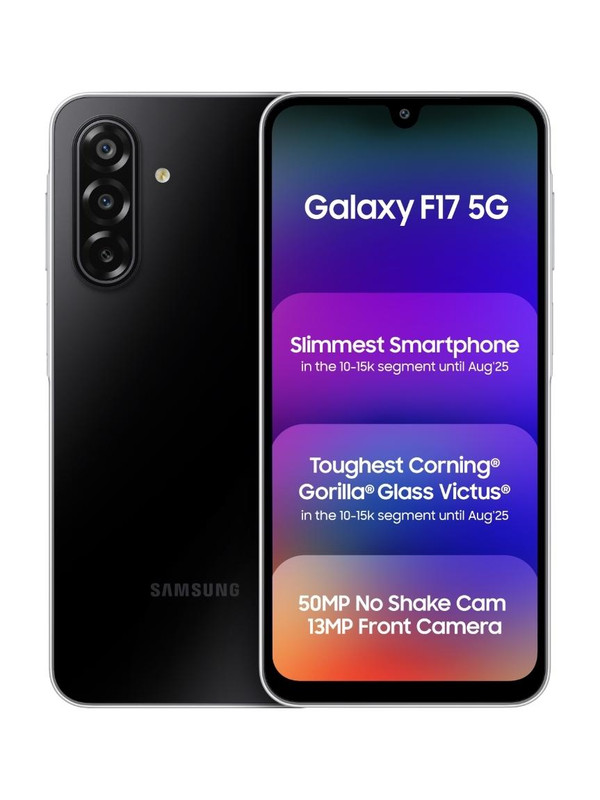 Samsung Galaxy F17 5G (Neo Black, 128 GB)(6 GB RAM)
