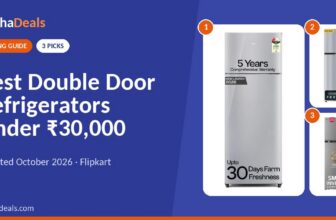 Best Double Door Refrigerators Under ₹30,000 (October 2026)