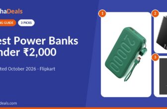 Best Power Banks Under ₹2,000 (October 2026)
