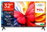 TCL 80 cms (32 inches) V5C Series Full HD Smart QLED Google TV 32V5C at ₹16990 — 26% Off