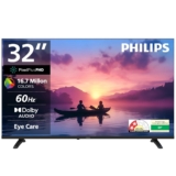 Philips 80 cm (32 inches) 6100 Series Frameless HD Smart LED Google at ₹13999 — 39% Off