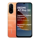 REDMI A7 Pro 5G (Sunset Orange at ₹12998 — 19% Off