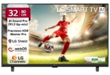 LG 80 cms (32 inches) LB650 AI Series HD Smart webOS VA LED TV at ₹14990 — 40% Off