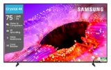 Samsung 75 inches Crystal UHD 4K Samsung Vision AI Smart TV at ₹88990 — 23% Off