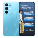 realme NARZO 90x 5G (Flash Blue 2026 at ₹19499 — 43% Off