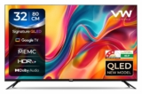 VW 80 cm (32 inches) Pro Series HD Ready Smart QLED Google TV VW32F1 at ₹9499 — 50% Off