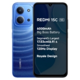 REDMI 15C 5G Moonlight Blue 4GB + 128GB | Royale Design | Massive at ₹16999 — 50% Off