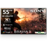 Sony BRAVIA 3 Series 139 cm (55 inches) 4K Ultra HD AI Smart LED at ₹74990 — 52% Off