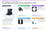 Top 4 ECOVACS Deebot N20 Pro Plus Alternatives in India (2026): Cheaper & Smarter Options