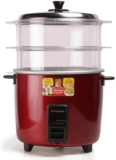 Ultimate Review of the Panasonic SR-WA22H (SS) Food Steamer & Rice Cooker – 2.2 L in Red